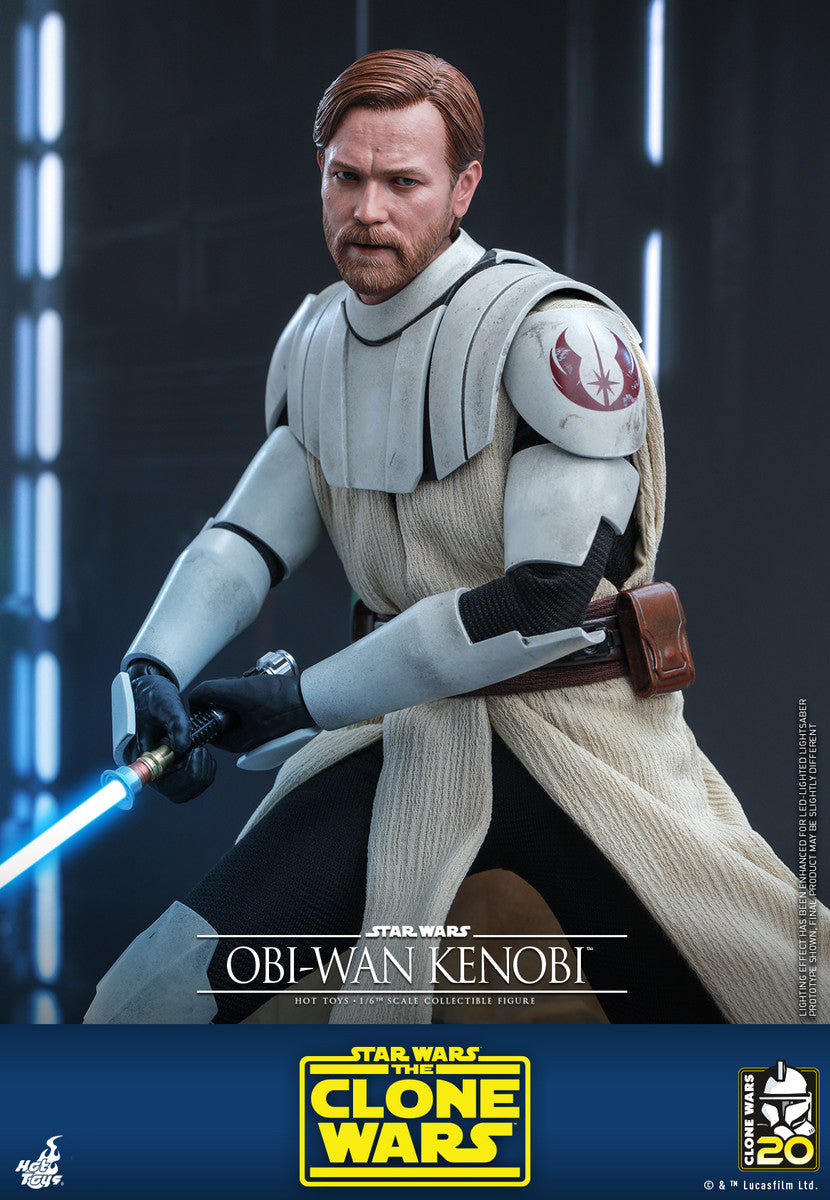 Preventa Figura Obi-Wan Kenobi ™ - Star Wars The Clone War ™ marca Hot Toys TMS095 escala 1/6