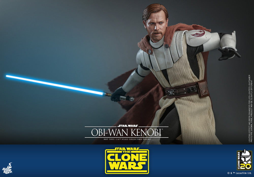 Preventa Figura Obi-Wan Kenobi ™ - Star Wars The Clone War ™ marca Hot Toys TMS095 escala 1/6