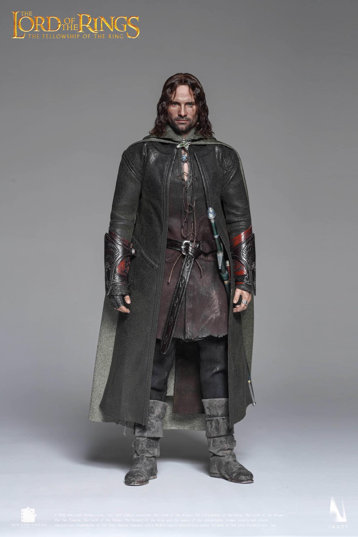 Preventa Figura Aragorn (Deluxe Version - Cabello Enraizado) - The Lord of the Rings: The Fellowship of the Ring marca Inart Queen Studios escala 1/6
