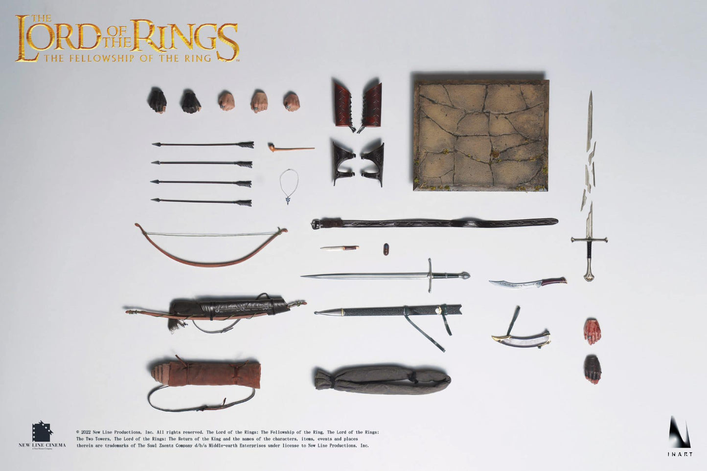 Preventa Figura Aragorn (Deluxe Version - Cabello Enraizado) - The Lord of the Rings: The Fellowship of the Ring marca Inart Queen Studios escala 1/6