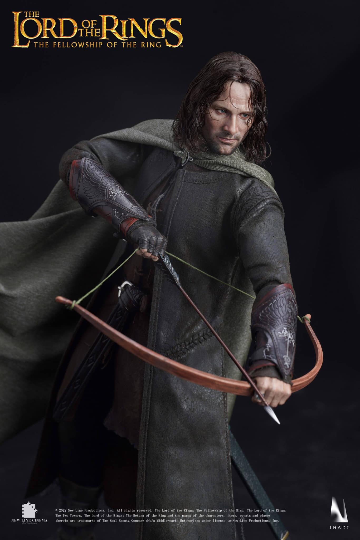 Preventa Figura Aragorn (Deluxe Version - Cabello Enraizado) - The Lord of the Rings: The Fellowship of the Ring marca Inart Queen Studios escala 1/6