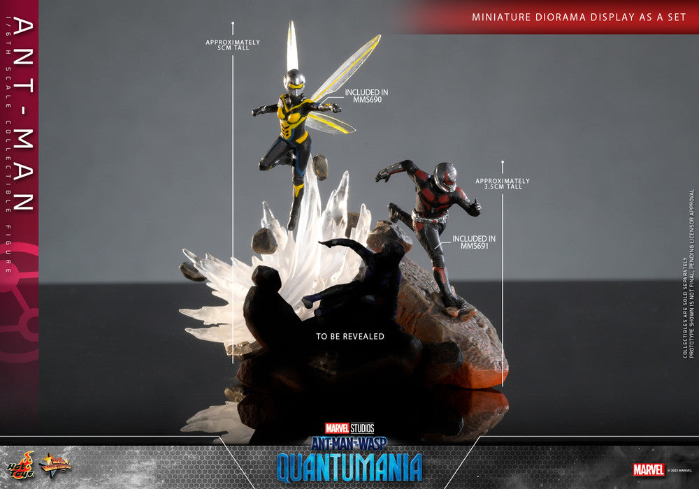Preventa Figura Ant-Man - Ant-Man and the Wasp: Quantumania marca Hot Toys MMS690 escala 1/6