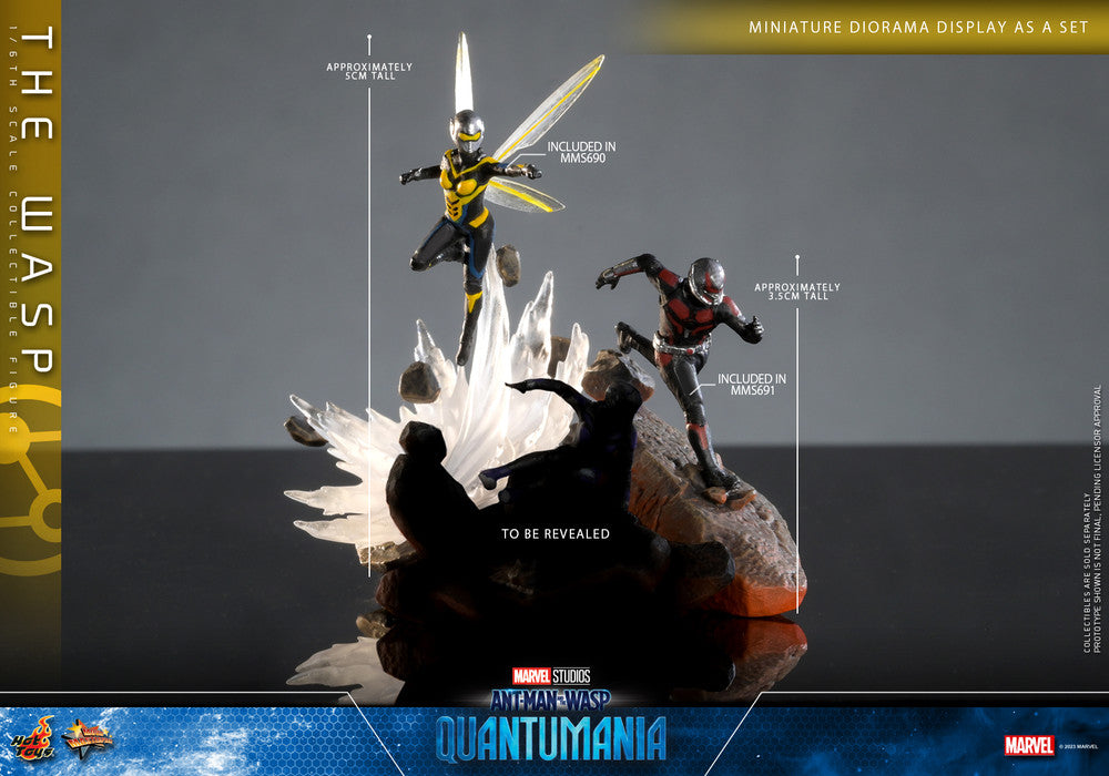 Preventa Figura The Wasp - Ant-Man and the Wasp: Quantumania marca Hot Toys MMS691 escala 1/6