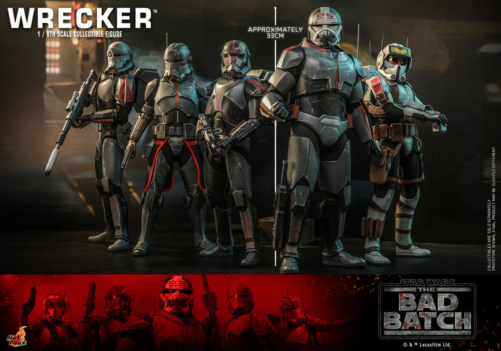 Preventa Figura Wrecker - Star Wars: The Bad Batch ™ marca Hot Toys TMS099 escala 1/6