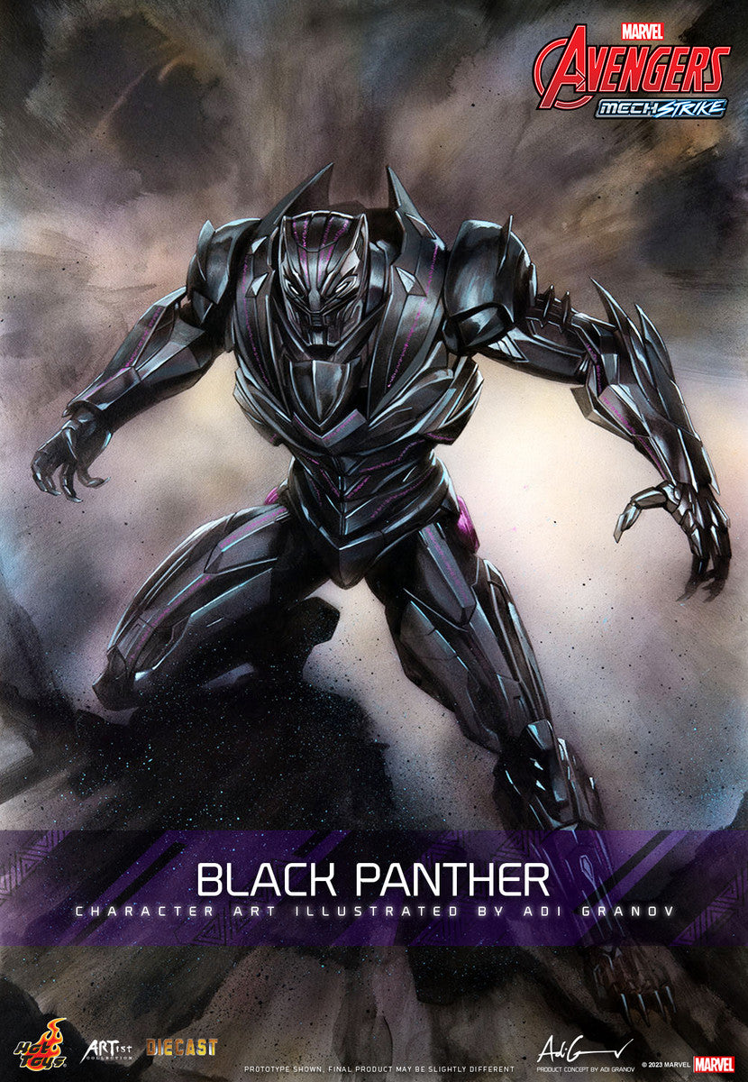 Preventa Figura Black Panther - Marvel’s Avengers Mech Strike marca Hot Toys AC05D55 escala 1/6