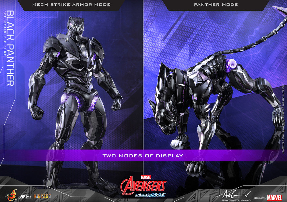 Preventa Figura Black Panther - Marvel’s Avengers Mech Strike marca Hot Toys AC05D55 escala 1/6