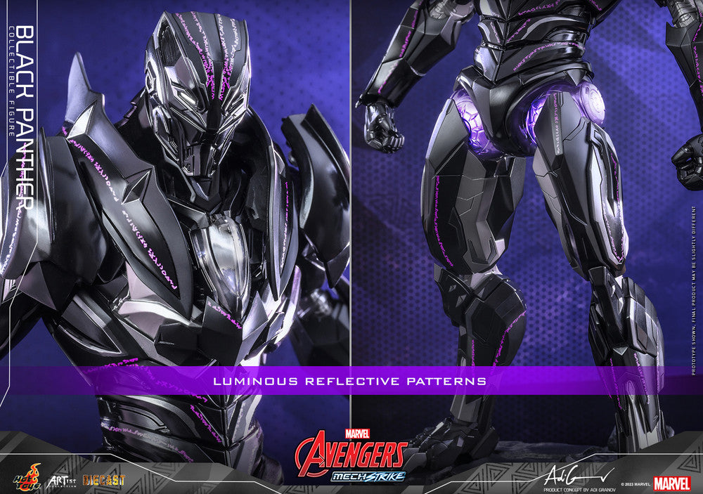 Preventa Figura Black Panther - Marvel’s Avengers Mech Strike marca Hot Toys AC05D55 escala 1/6