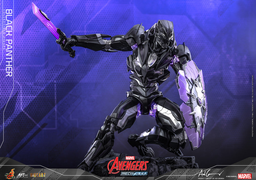 Preventa Figura Black Panther - Marvel’s Avengers Mech Strike marca Hot Toys AC05D55 escala 1/6