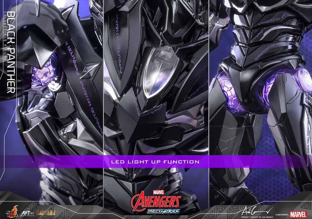 Preventa Figura Black Panther - Marvel’s Avengers Mech Strike marca Hot Toys AC05D55 escala 1/6