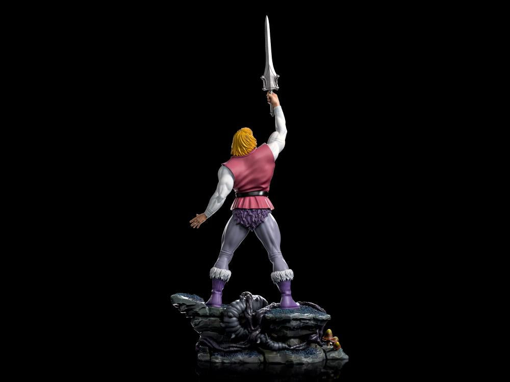 Pedido Estatua Prince Adam - Masters of the Universe marca Iron Studios escala de arte 1/10