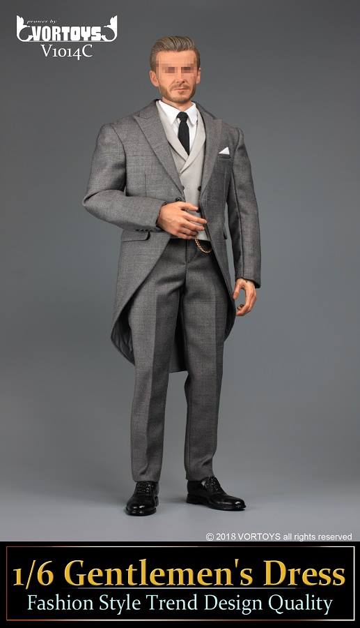 Pedido Traje Gentleman Dress (3 versiones) marca Vortoys V1014 escala 1/6