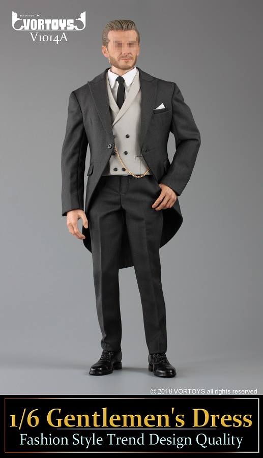 Pedido Traje Gentleman Dress (3 versiones) marca Vortoys V1014 escala 1/6