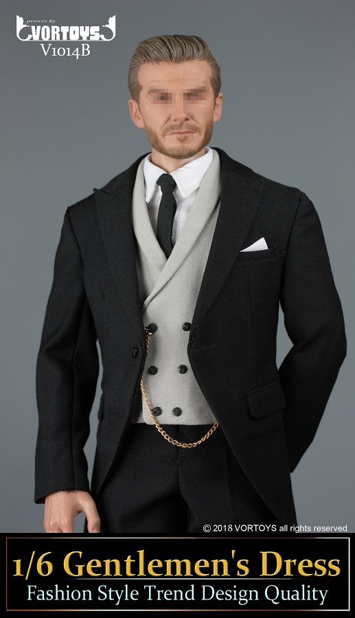 Pedido Traje Gentleman Dress (3 versiones) marca Vortoys V1014 escala 1/6
