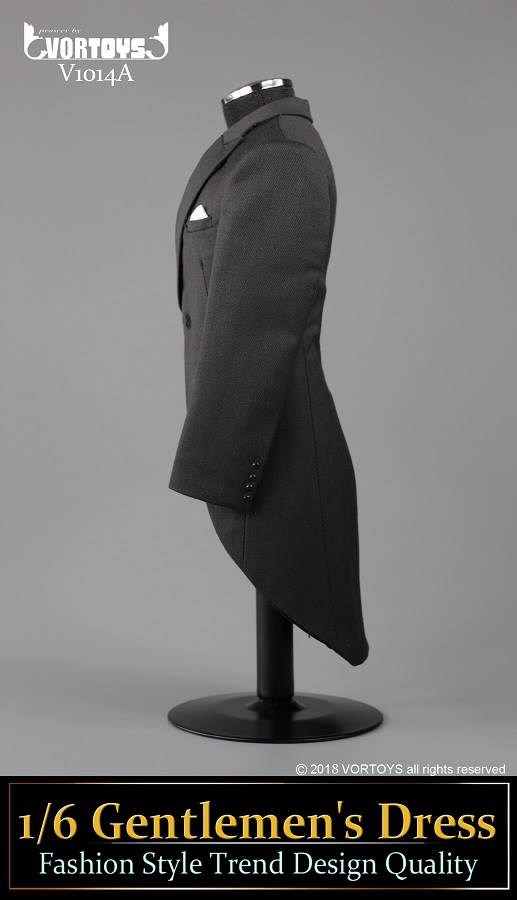 Pedido Traje Gentleman Dress (3 versiones) marca Vortoys V1014 escala 1/6