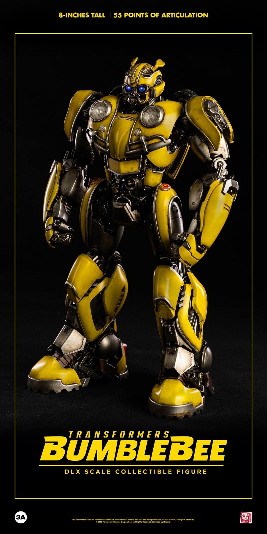Pedido Figura DLX Bumblebee - Transformers: Bumblebee Movie marca Hasbro x Threezero 3Z0242 (20.3 cm)