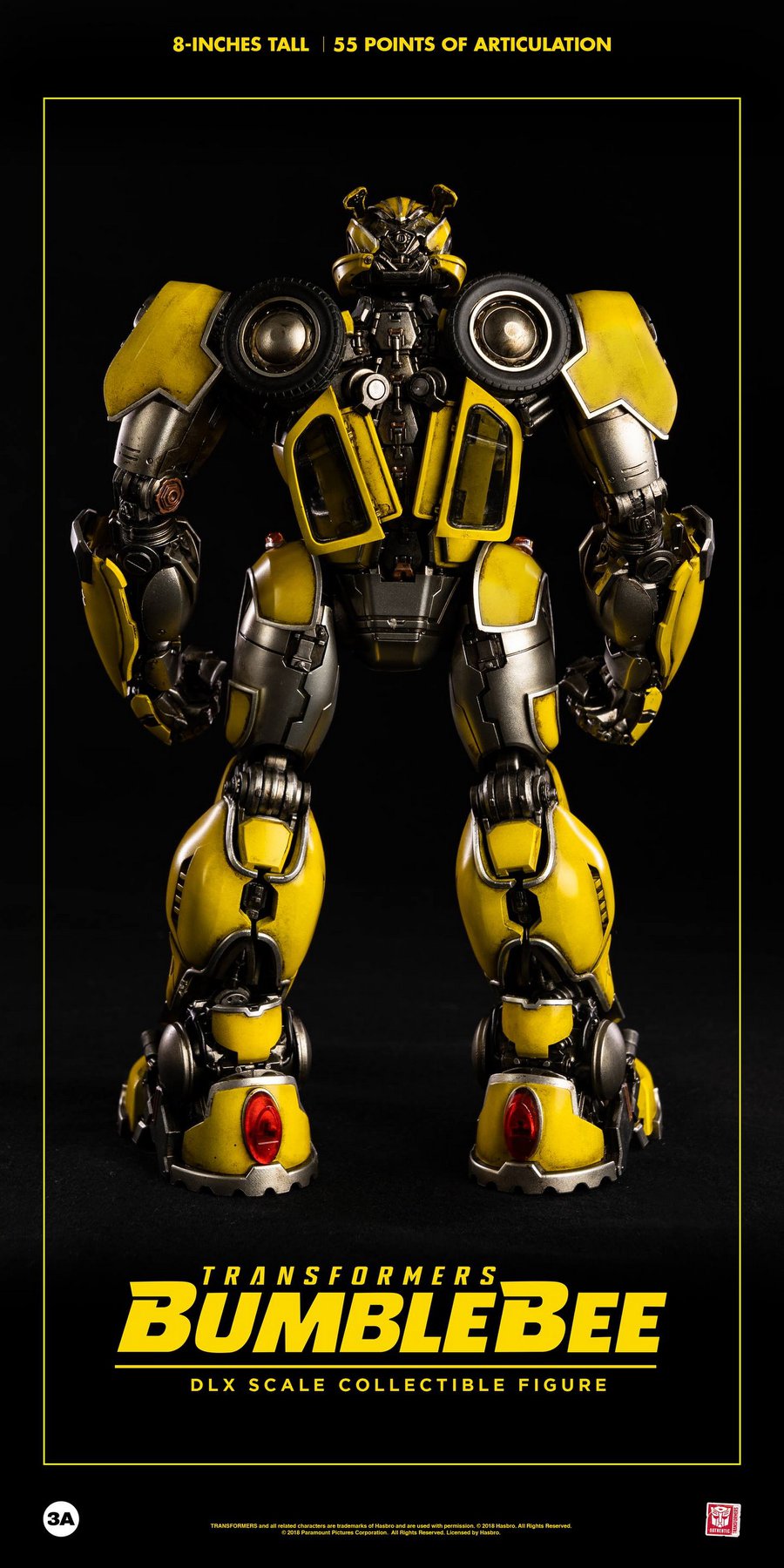 Pedido Figura DLX Bumblebee - Transformers: Bumblebee Movie marca Hasbro x Threezero 3Z0242 (20.3 cm)