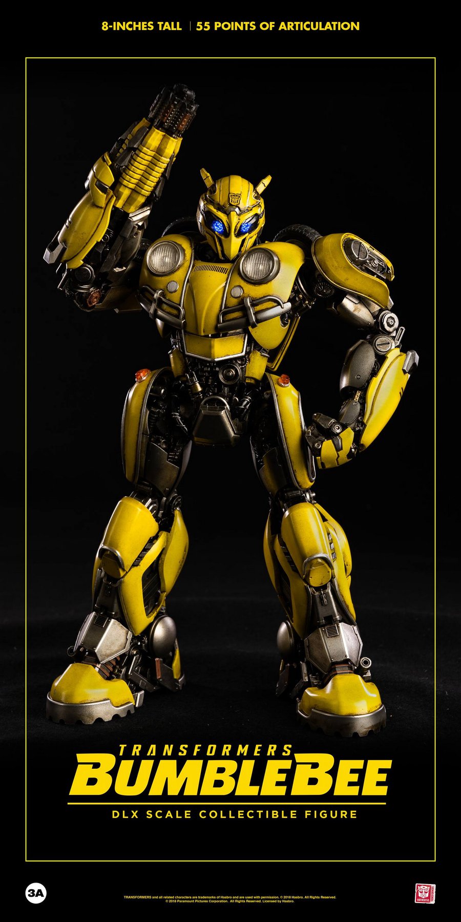 Pedido Figura DLX Bumblebee - Transformers: Bumblebee Movie marca Hasbro x Threezero 3Z0242 (20.3 cm)