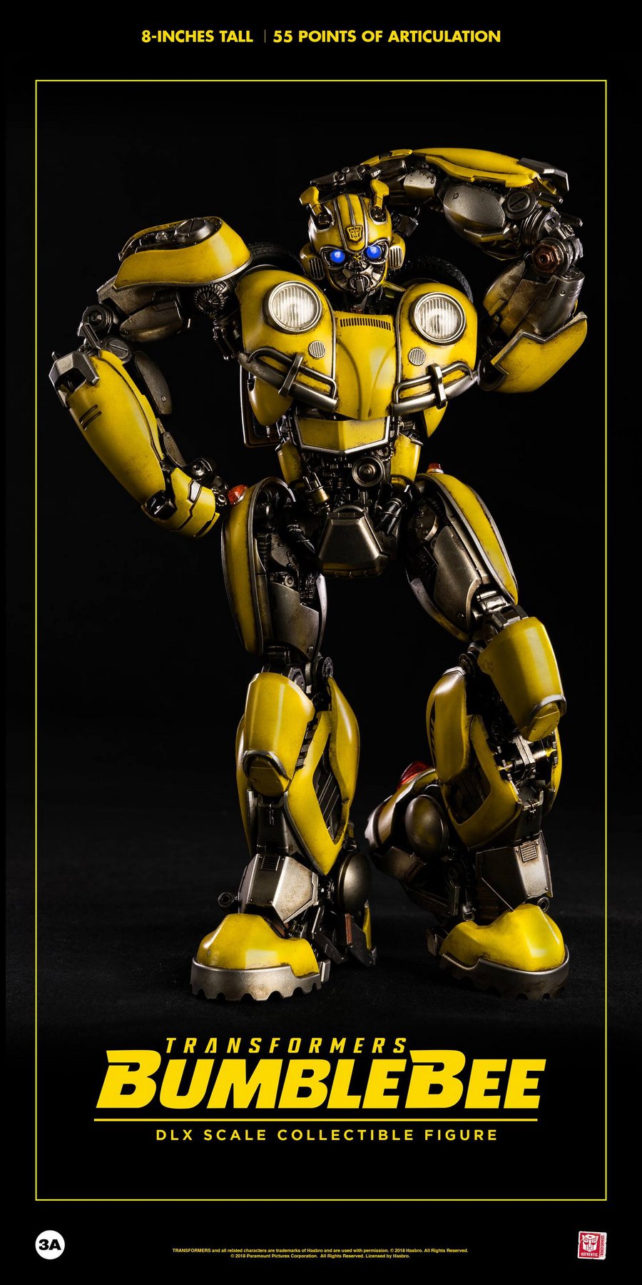 Pedido Figura DLX Bumblebee - Transformers: Bumblebee Movie marca Hasbro x Threezero 3Z0242 (20.3 cm)