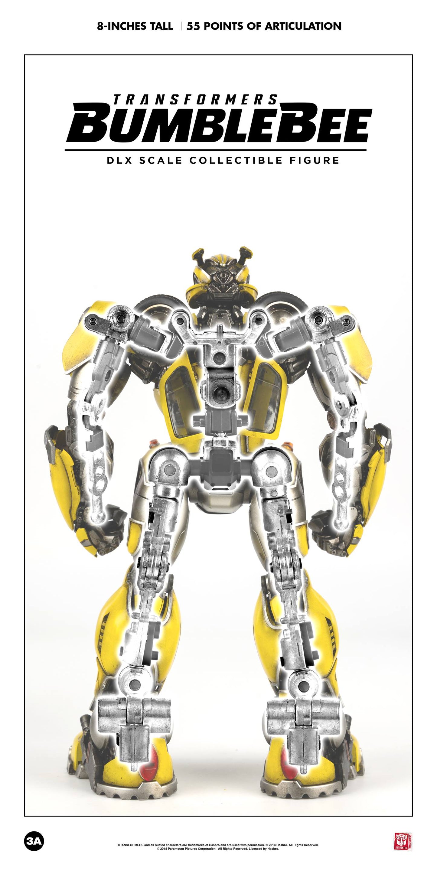 Pedido Figura DLX Bumblebee - Transformers: Bumblebee Movie marca Hasbro x Threezero 3Z0242 (20.3 cm)