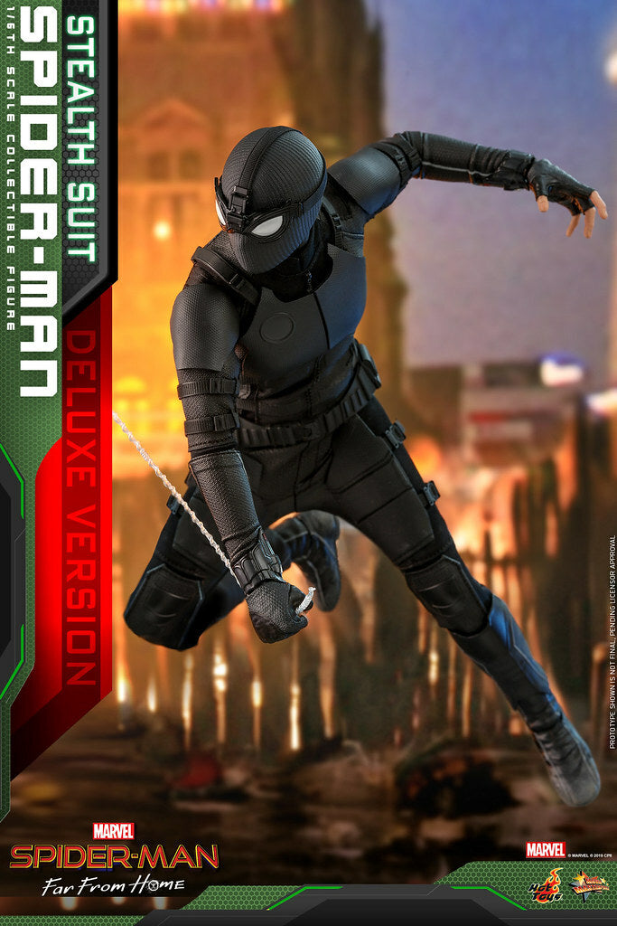 Pedido Figura Spider-Man Stealth Suit (Deluxe version)- Spider-Man: Far From Home marca Hot Toys MMS541 escala 1/6
