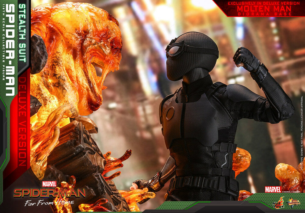 Pedido Figura Spider-Man Stealth Suit (Deluxe version)- Spider-Man: Far From Home marca Hot Toys MMS541 escala 1/6