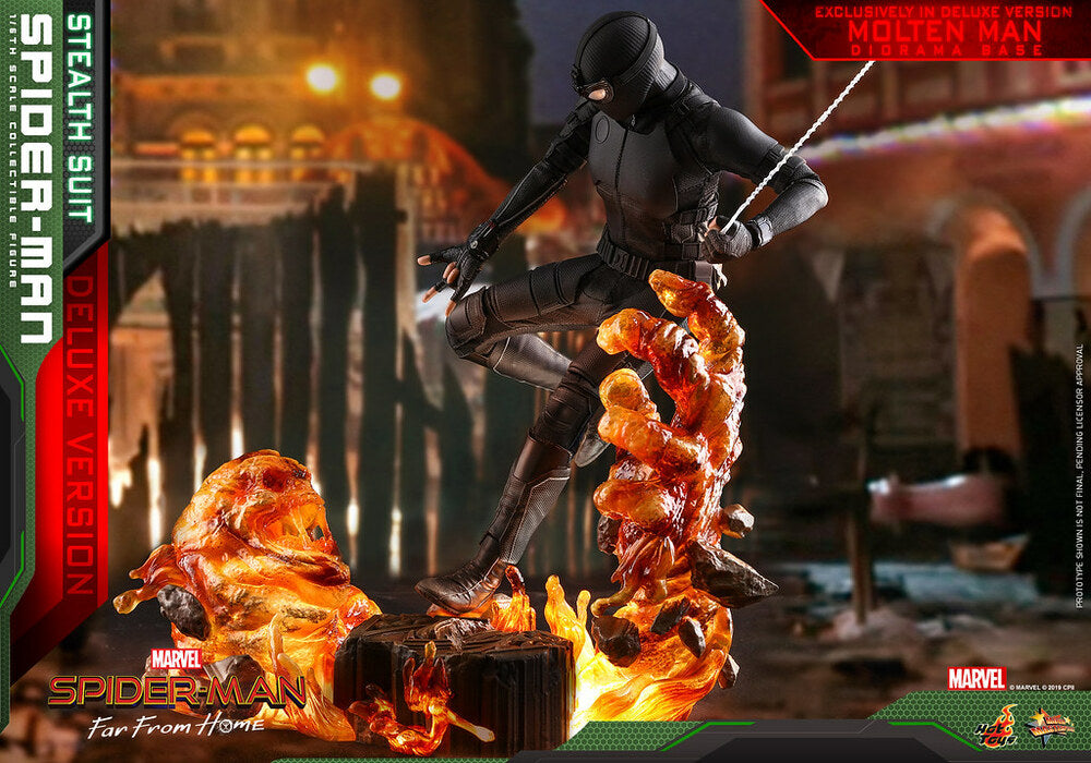Pedido Figura Spider-Man Stealth Suit (Deluxe version)- Spider-Man: Far From Home marca Hot Toys MMS541 escala 1/6