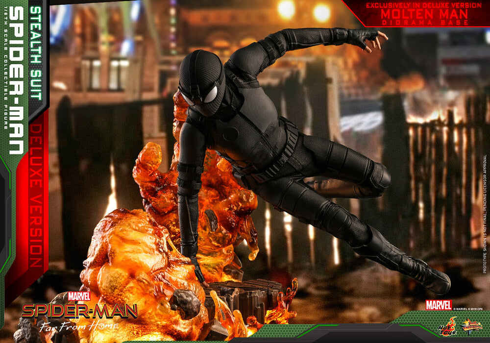 Pedido Figura Spider-Man Stealth Suit (Deluxe version)- Spider-Man: Far From Home marca Hot Toys MMS541 escala 1/6