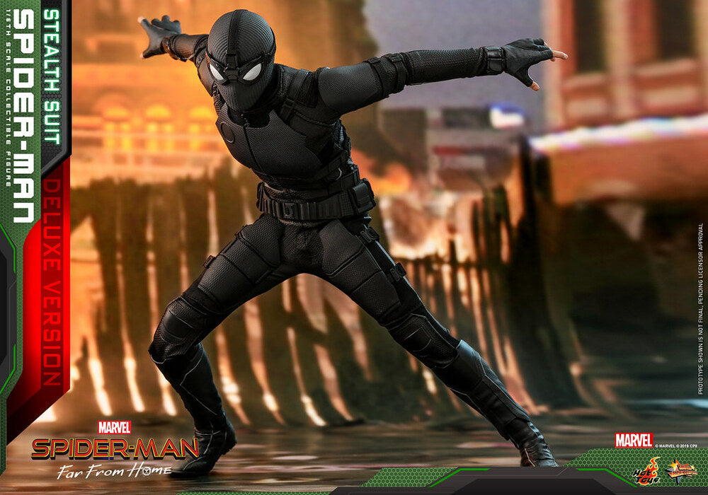 Pedido Figura Spider-Man Stealth Suit (Deluxe version)- Spider-Man: Far From Home marca Hot Toys MMS541 escala 1/6