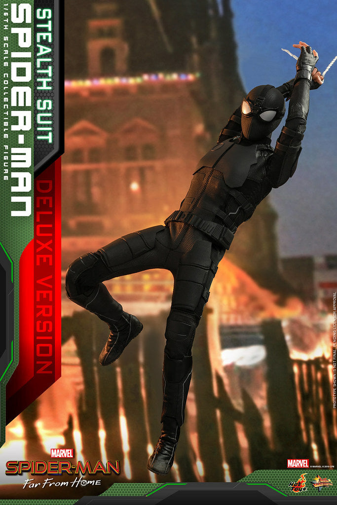 Pedido Figura Spider-Man Stealth Suit (Deluxe version)- Spider-Man: Far From Home marca Hot Toys MMS541 escala 1/6