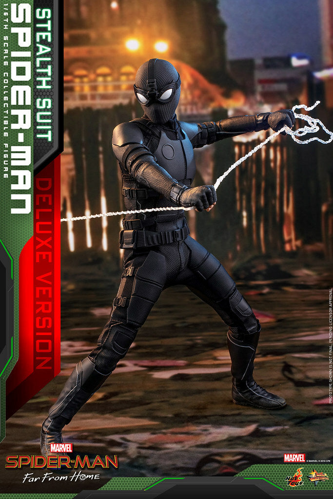 Pedido Figura Spider-Man Stealth Suit (Deluxe version)- Spider-Man: Far From Home marca Hot Toys MMS541 escala 1/6