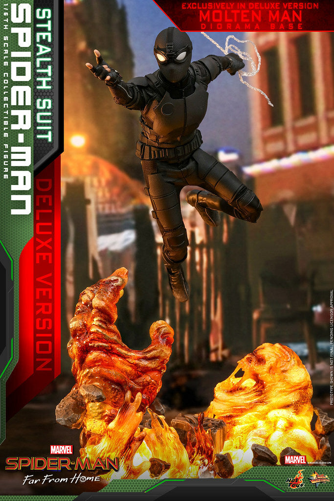 Pedido Figura Spider-Man Stealth Suit (Deluxe version)- Spider-Man: Far From Home marca Hot Toys MMS541 escala 1/6