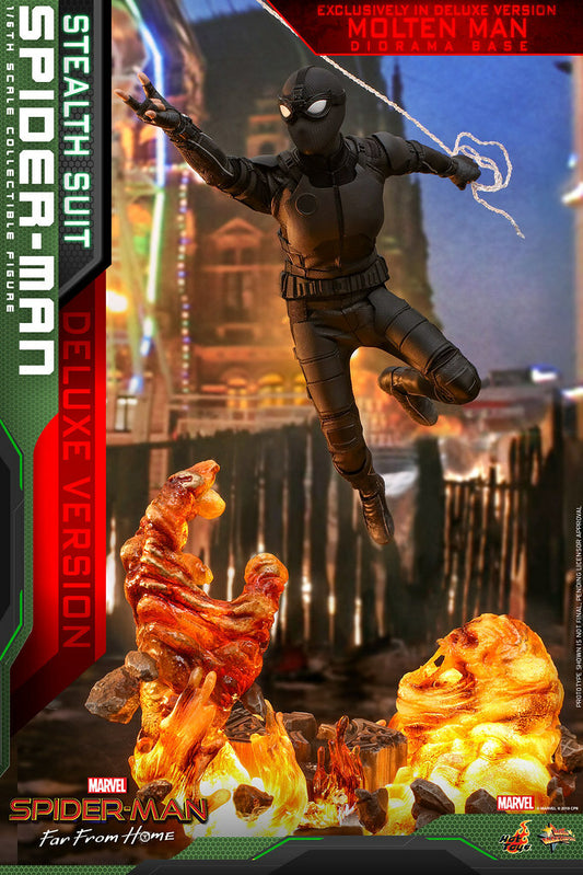 Pedido Figura Spider-Man Stealth Suit (Deluxe version)- Spider-Man: Far From Home marca Hot Toys MMS541 escala 1/6