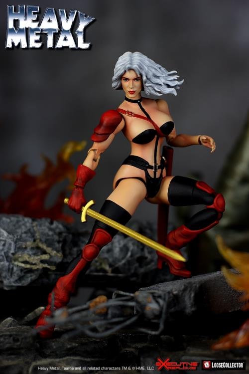 Pedido Figuras Taarna & Avis (Deluxe version) - Heavy Metal marca Executive Replicas escala pequeña 1/12