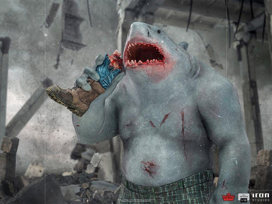 Pedido Estatua King Shark - The Suicide Squad - Battle Diorama Series (BDS) marca Iron Studios escala de arte 1/10