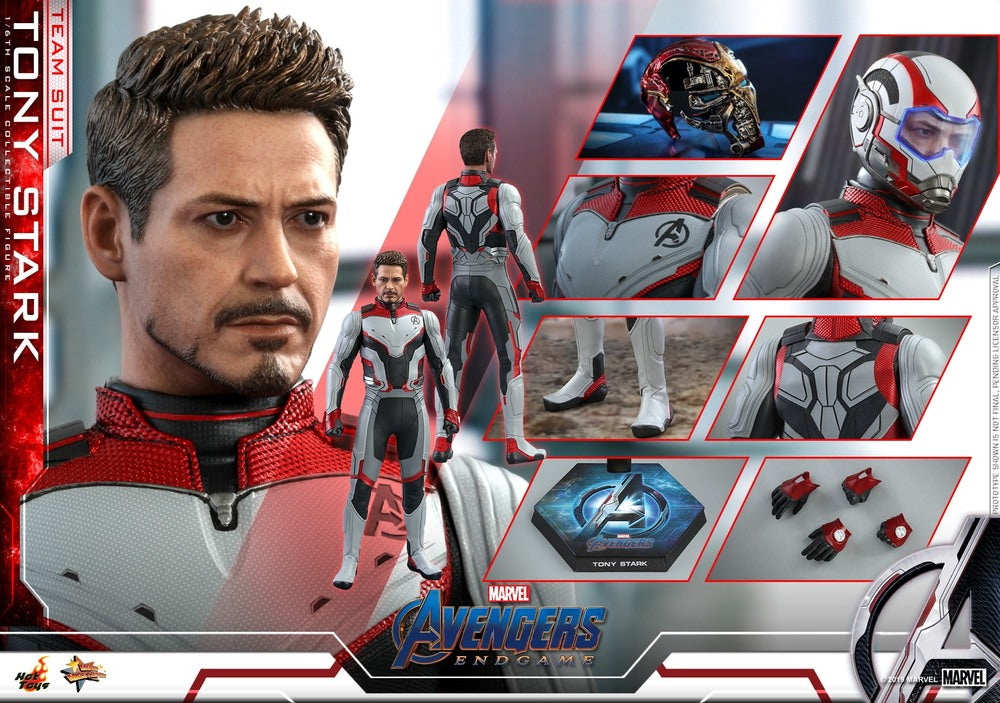 Pedido Figura Tony Stark (Team Suit) - Avengers Endgame marca Hot Toys MMS537 escala 1/6