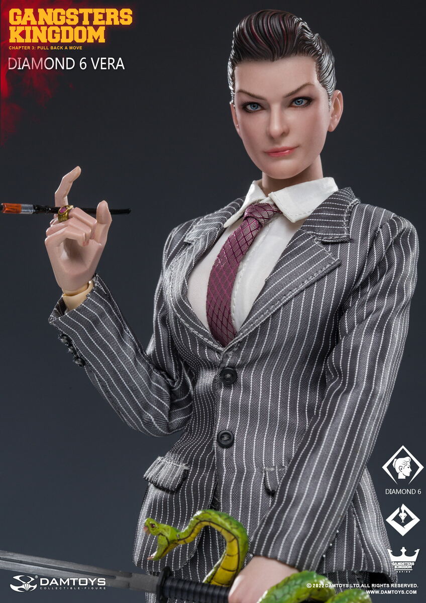 Pedido Figura Diamond 6 Vera - Gangsters Kingdom marca Damtoys GK025 escala 1/6