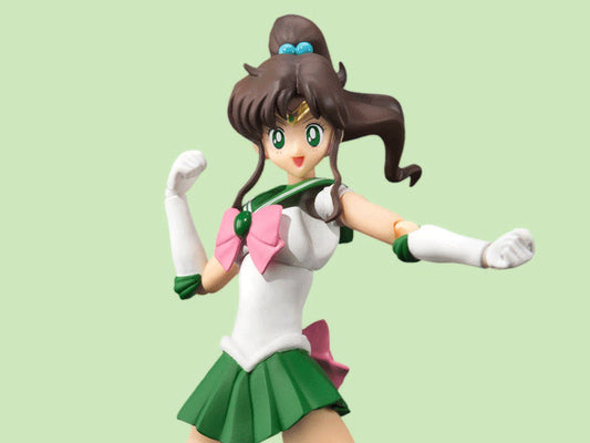 Pedido Figura Sailor Júpiter (Animation Color Edition) - Sailor Moon - S.H.Figuarts marca Bandai Spirits escala pequeña 1/12