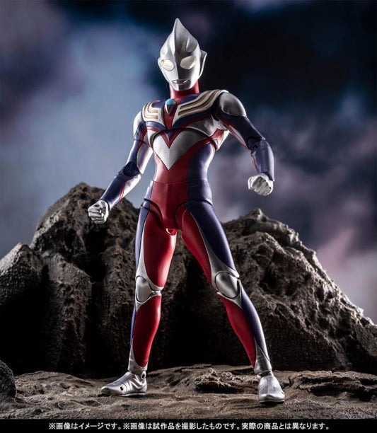 Pedido Figura Ultraman Tiga (multi type) - Shinkocchou Seihou - S.H.Figuarts marca Bandai Spirits escala pequeña 1/12