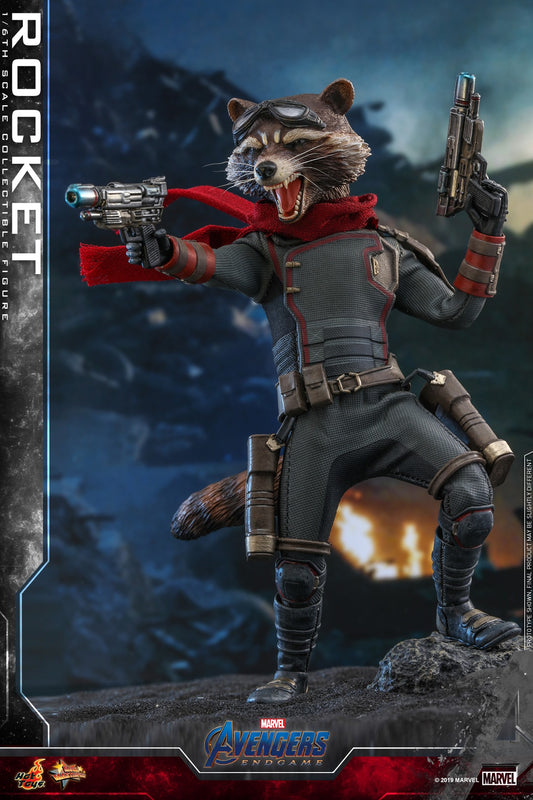 Pedido Figura Rocket - Avengers Endgame marca Hot Toys MMS548 escala 1/6