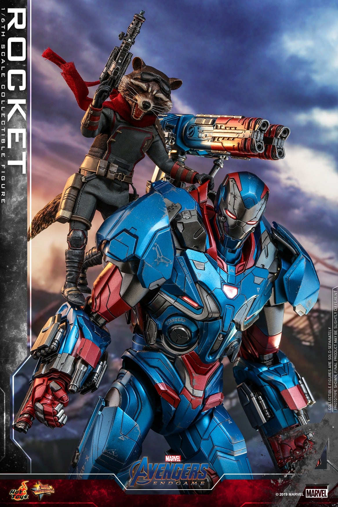 Pedido Figura Rocket - Avengers Endgame marca Hot Toys MMS548 escala 1/6