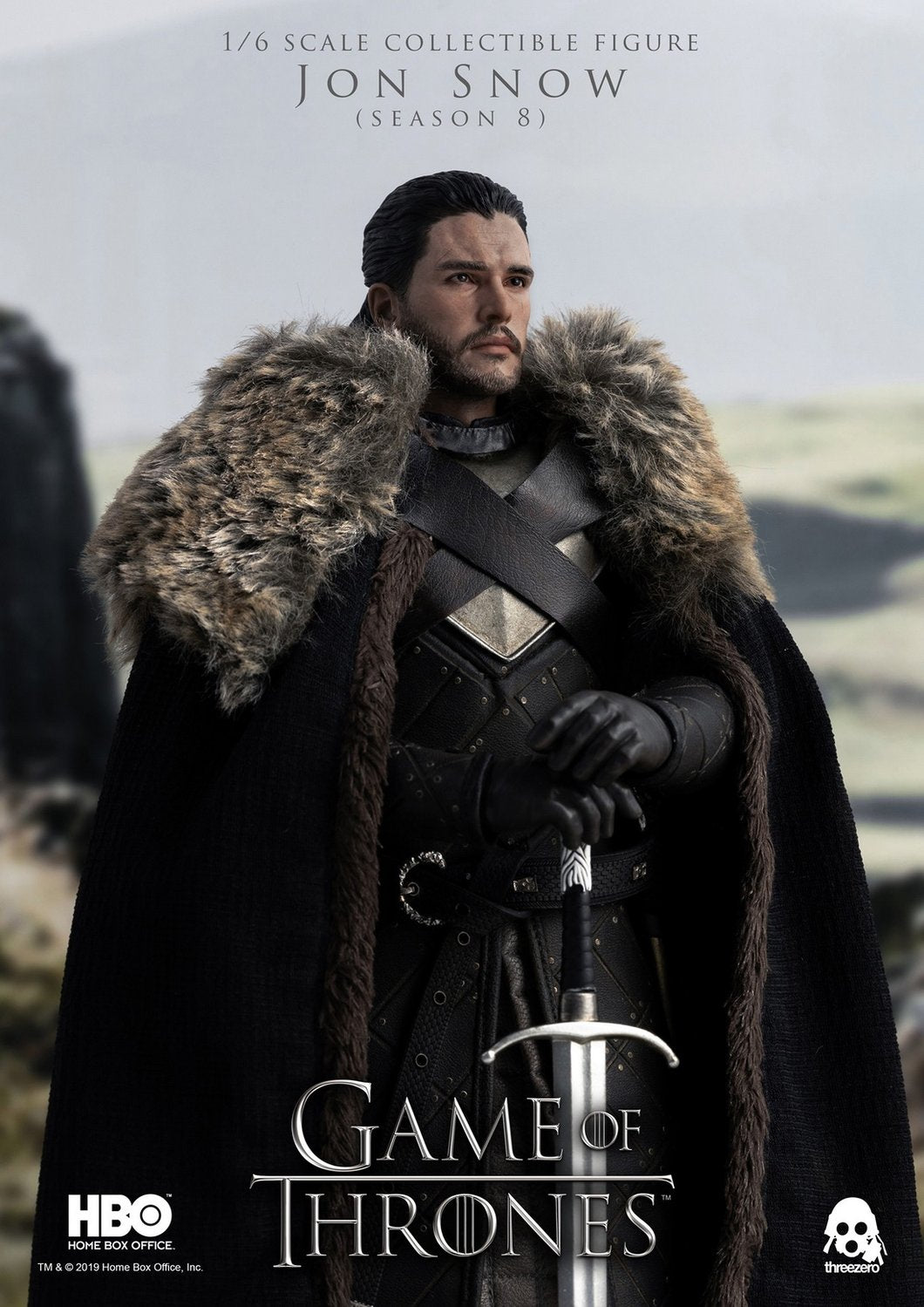 Pedido Figura Jon Snow - Game of Thrones Season 8 marca Threezero 3Z0101 escala 1/6
