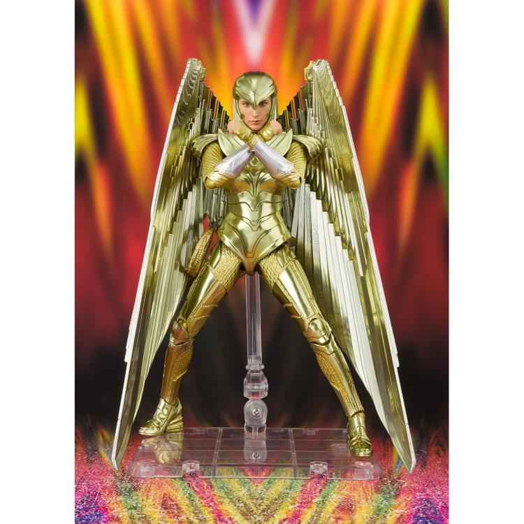 Pedido Figura Wonder Woman Golden Armor - Wonder Woman 1984 - S.H.Figuarts marca Bandai Spirits escala pequeña 1/12