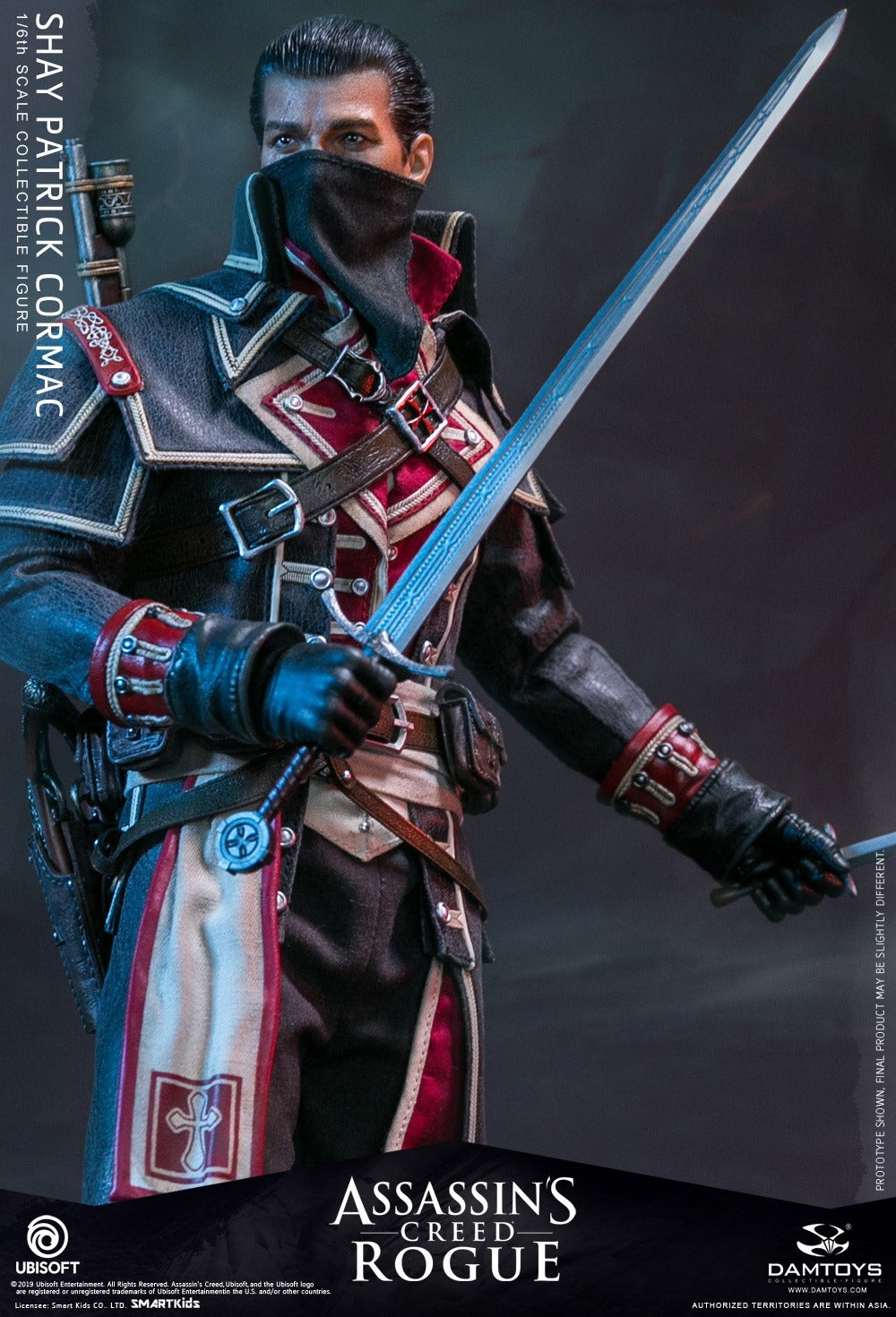 Pedido Figura Shay Patrick Cormac en Assassin's Creed Rogue marca Damtoys DMS011 escala 1/6