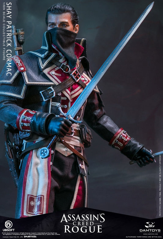 Pedido Figura Shay Patrick Cormac en Assassin's Creed Rogue marca Damtoys DMS011 escala 1/6