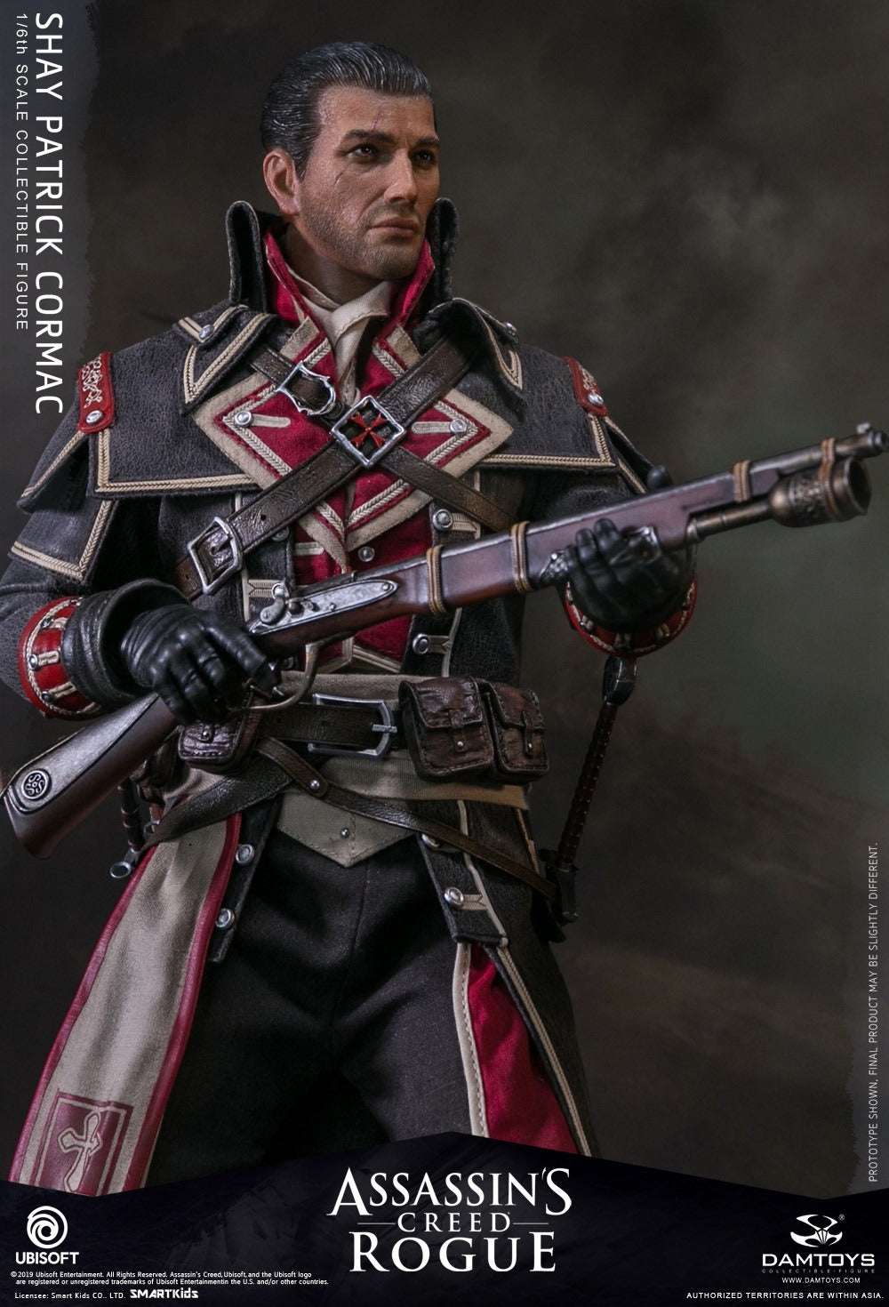 Pedido Figura Shay Patrick Cormac en Assassin's Creed Rogue marca Damtoys DMS011 escala 1/6