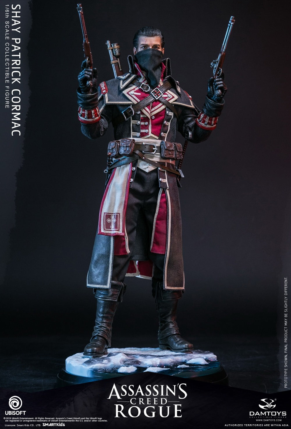 Pedido Figura Shay Patrick Cormac en Assassin's Creed Rogue marca Damtoys DMS011 escala 1/6