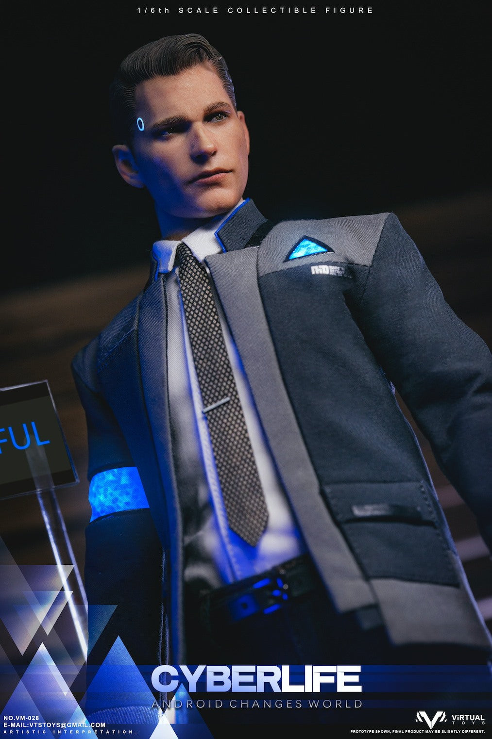 Pedido Figura The Negotiator - Cyberlife marca VTS VM028 escala 1/6
