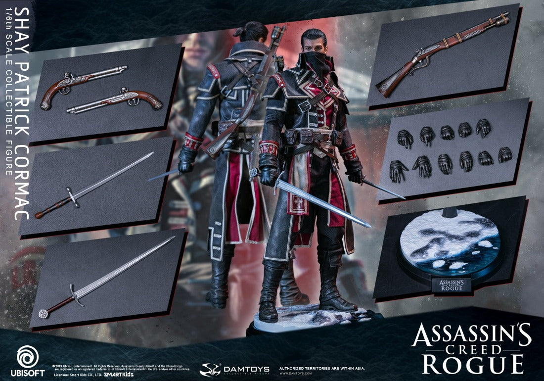 Pedido Figura Shay Patrick Cormac en Assassin's Creed Rogue marca Damtoys DMS011 escala 1/6