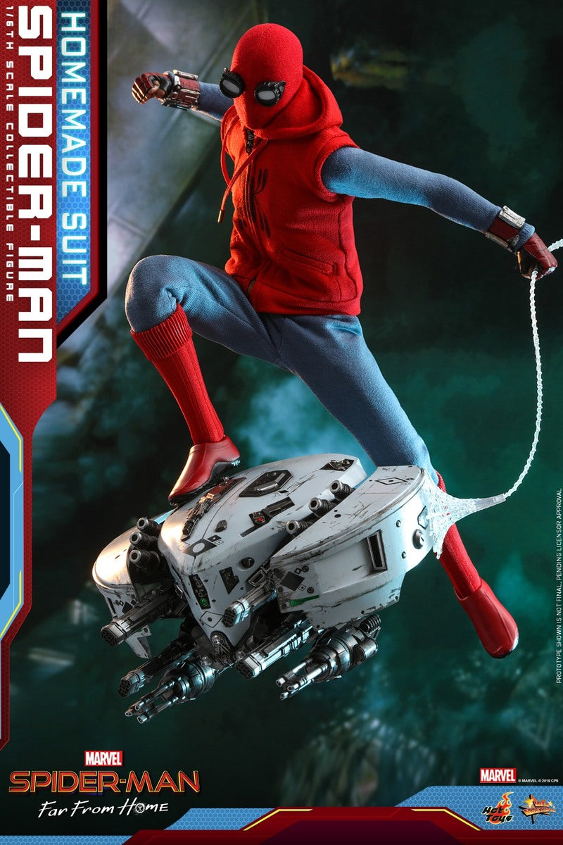 Pedido Figura Spider-Man (Homemade Suit Version) - Spider-Man Far From Home marca Hot Toys MMS552 escala 1/6