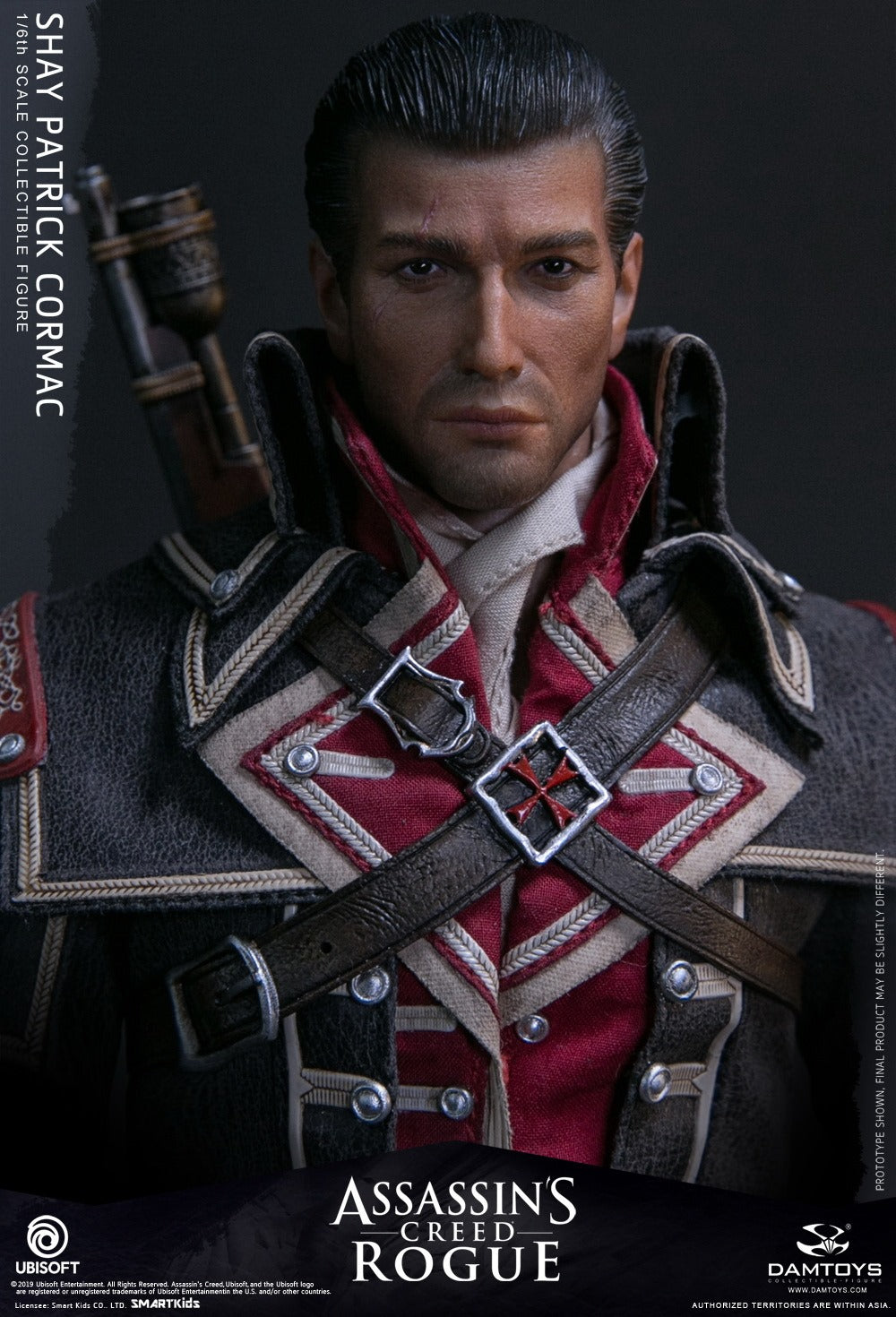 Pedido Figura Shay Patrick Cormac en Assassin's Creed Rogue marca Damtoys DMS011 escala 1/6